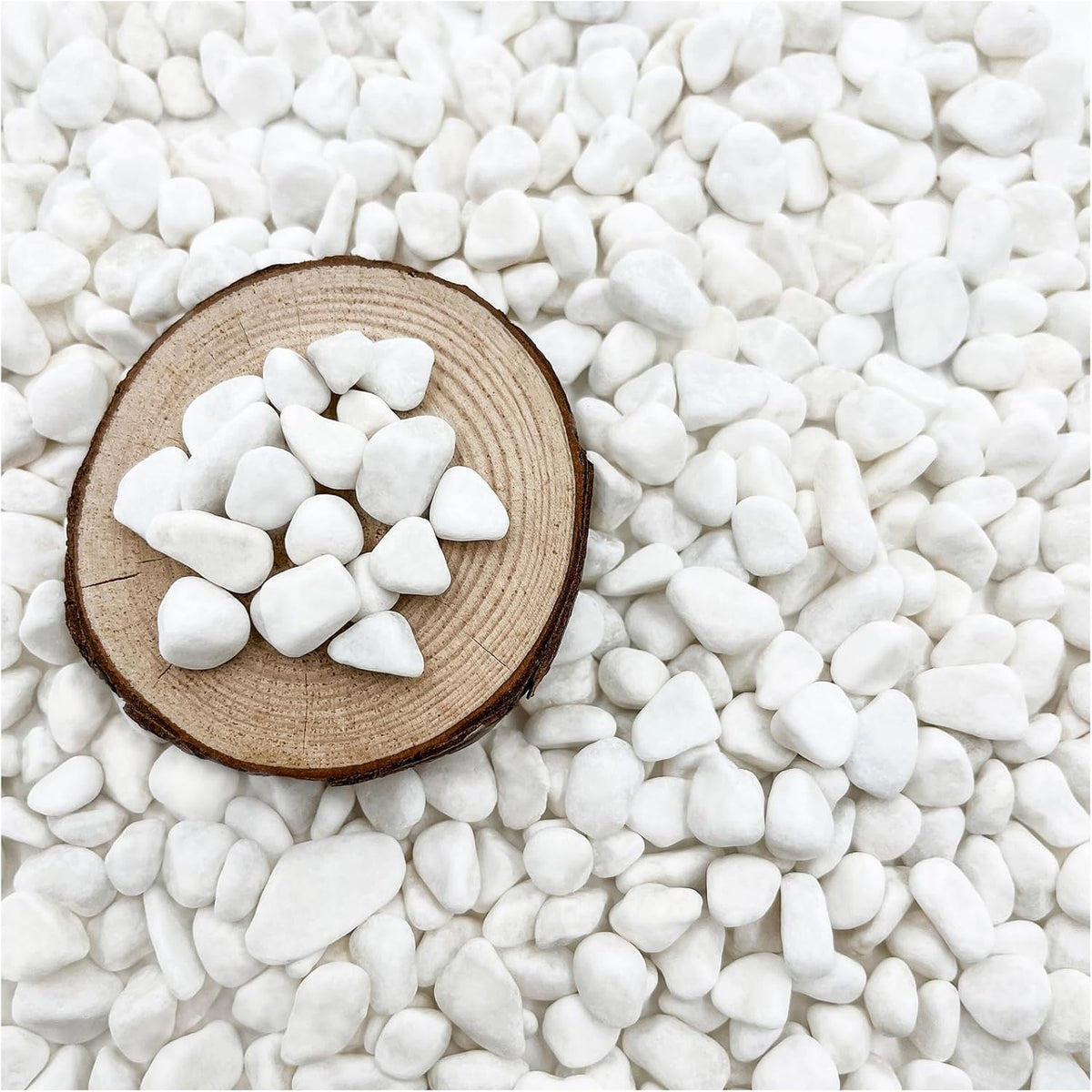 2.2 Lbs Small Aquarium Substrate Gravel Sand, Polished Smooth Fish Tank Gravel, Colorfast Uncoated Vibrant Blue Sea Glass, Decorative Stones for Vase Fillers, Fairy Garden, Potted Plants