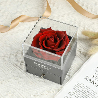 Romantic preserved rose gift for her