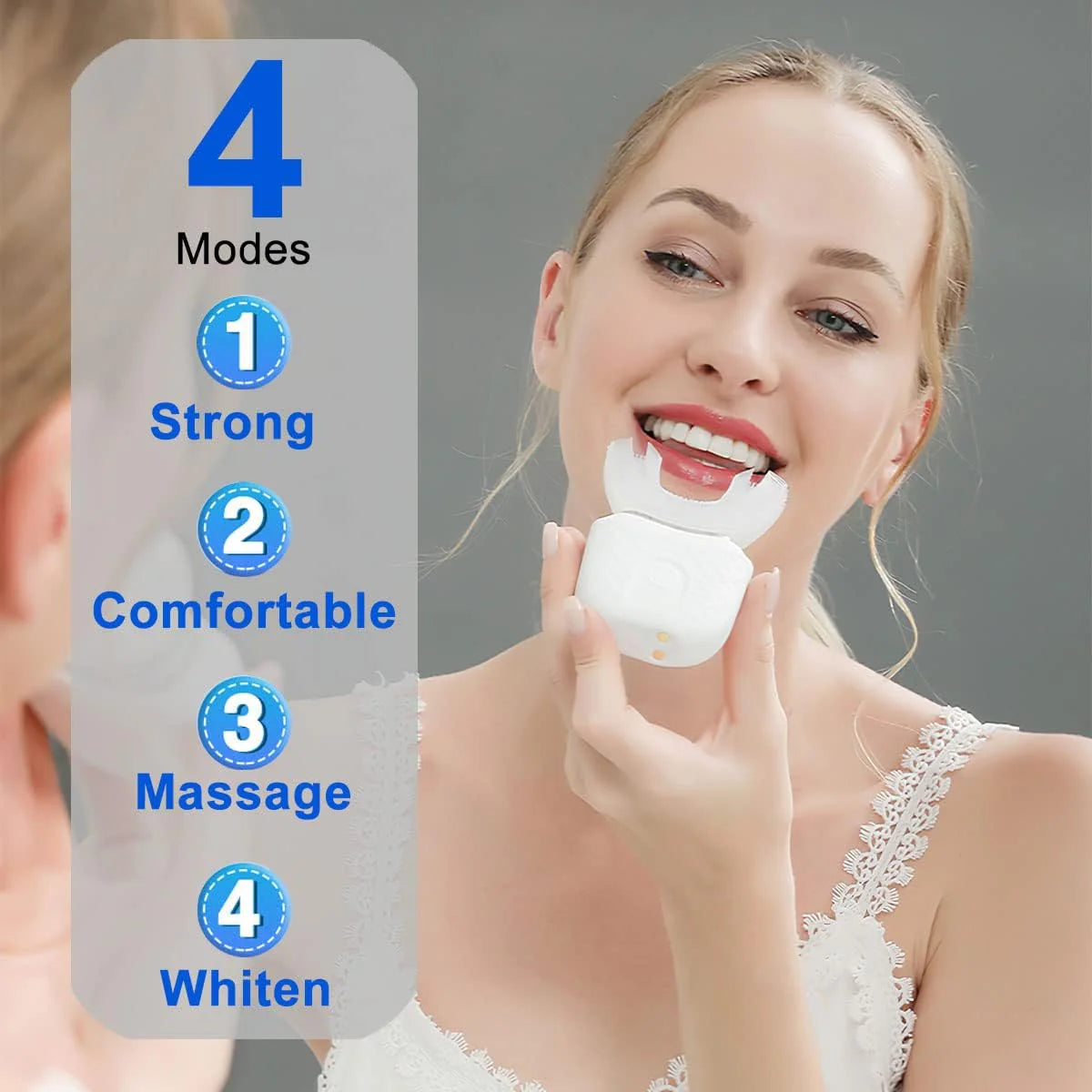 Lusailstore | Adult U-Shaped Electric Toothbrush